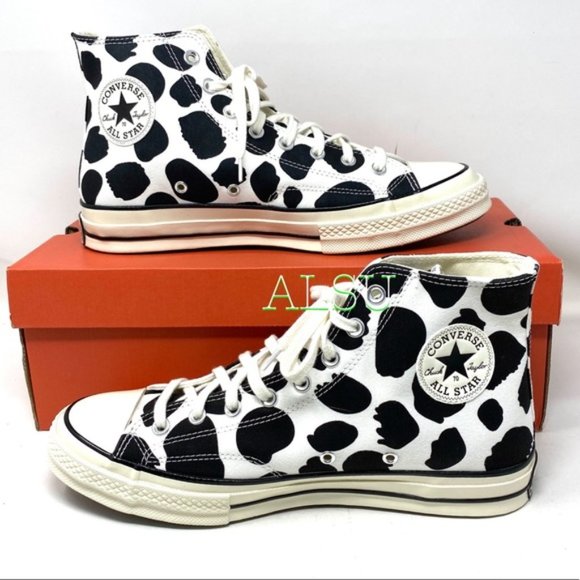 💖MEGA SALE💖Converse Chuck 70 Animal Print Casual Skate Shoes Men’s 167484C - Picture 4 of 11